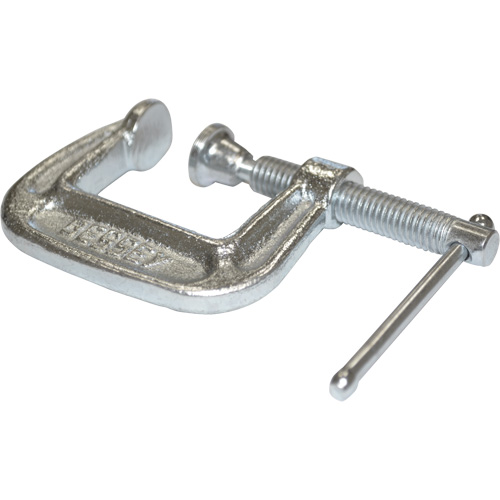 Serre-joint en C de s&eacute;rie l&eacute;g&egrave;re, Capacit&eacute; de 1" (25 mm), Profondeur de gorge de 1" (25 mm) EastCoast Offshore Supplies