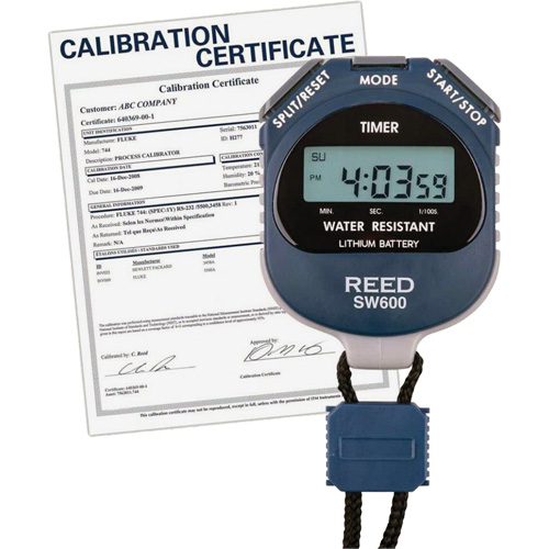 REED SW600 Stopwatch with ISO Certificate, Digital, Water Resistant EastCoast Offshore Supplies