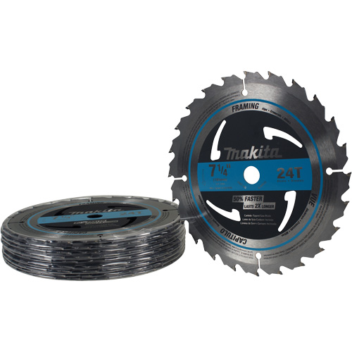 Carbide-Tipped Circular Framing Saw Blade, 7-1/4", 24 Teeth, Wood Use EastCoast Offshore Supplies