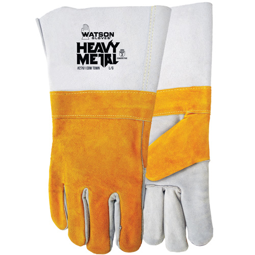 Cow Town Flame-Resistant Gloves, Split Cowhide, Size Small EastCoast Offshore Supplies