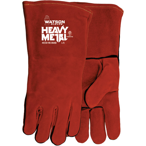 Fire Brand Welding Gloves, Split Cowhide, Size One Size EastCoast Offshore Supplies