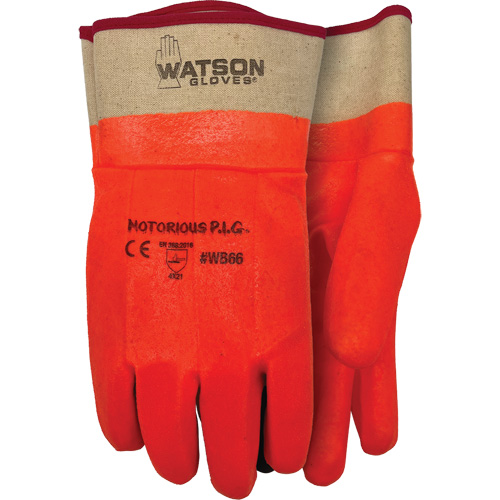 Gants Notorious P.I.G., Taille unique, R&ecirc;vetement Nitrile/PVC, Enveloppe en Jersey EastCoast Offshore Supplies