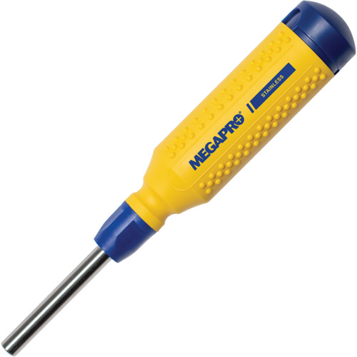 Original Stainless Steel 15-in-1 Multi-Bit Screwdriver, 8-37/50" L, Textured Handle EastCoast Offshore Supplies