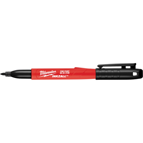 Inkzall Marker, Black, Fine Tip EastCoast Offshore Supplies