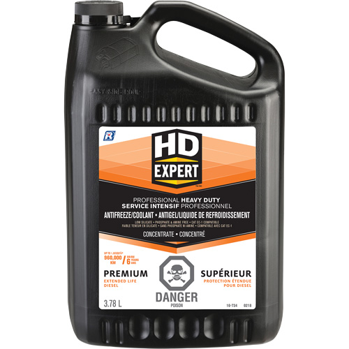 Antigel/liquide de refroidissement concentr&eacute; pour dur&eacute;e de vie prolong&eacute;e pour moteur diesel Turbo Power, 3,78 L, Gallon EastCoast Offshore Supplies