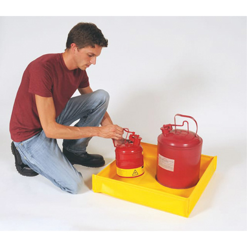Flexible Ultra-Utility Tray, 12" lo x 12" la x 4,8" h, Cap. de d&eacute;versement 1,5 gal. US EastCoast Offshore Supplies