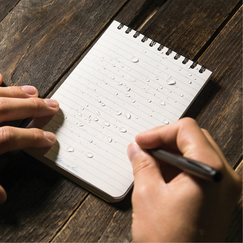 Pocket Top-Spiral Notebook, Soft Cover, Yellow, 100 Pages, 4" W x 6" L EastCoast Offshore Supplies