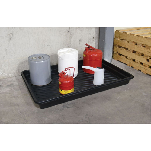 Plateaux Ultra-Utility Trays, 24" lo x 36" la x 4,75" h, Cap. de d&eacute;versement 18 gal. US EastCoast Offshore Supplies