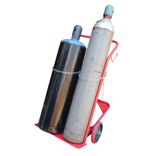 Cylinder Cart, Mold-on Rubber Wheels, 25-1/2"W x 7"L Base, 350 lbs. EastCoast Offshore Supplies