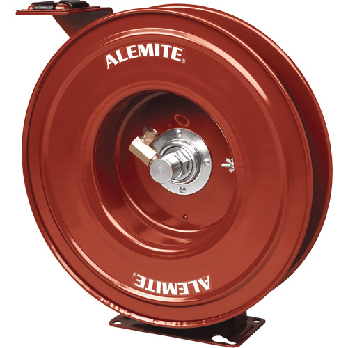 Alemite&reg; Heavy-Duty Hose Reel, Single Hose, 7" W x 19" D x 20-1/4" H EastCoast Offshore Supplies