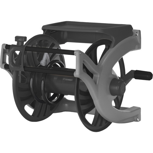 Deluxe Wall-Mount Hose Reel, 225', Aluminum/Poly-Plastic EastCoast Offshore Supplies