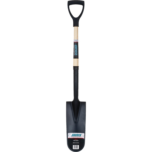 Heavy-Duty Drain Spade, Carbon Steel, 16" x 6" Blade, 29" L, D-Grip Handle EastCoast Offshore Supplies