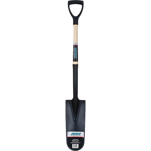 Drain Spade Shovel, Tempered Steel, 14" x 6" Blade, 30" L, D-Grip Handle EastCoast Offshore Supplies