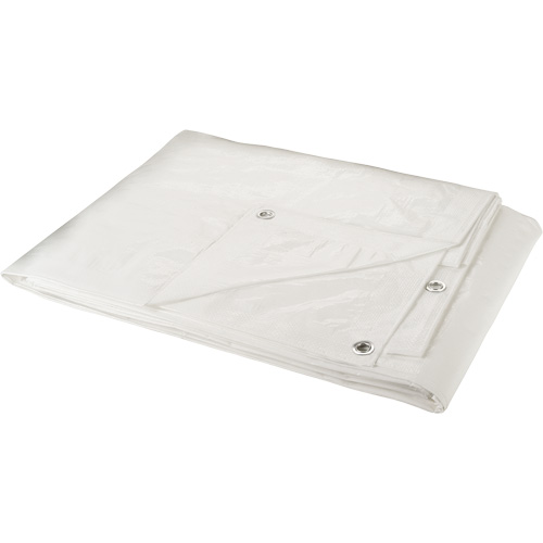 Tarp, Heavy-Duty, White, 8' x 6' x 6 mils EastCoast Offshore Supplies
