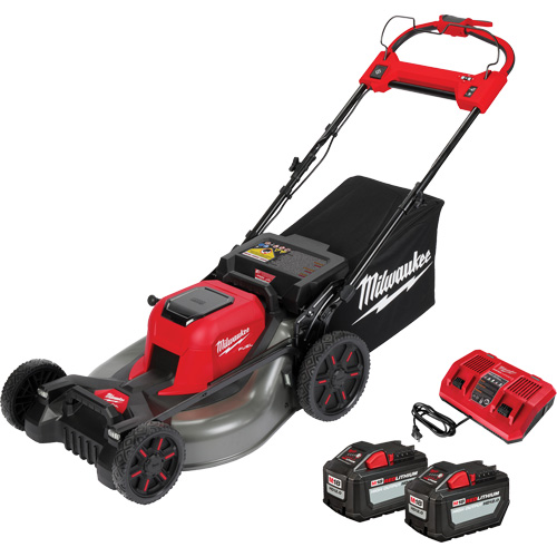 Ensemble de tondeuse sans fil autopropuls&eacute;e &agrave; double pile M18 Fuel, Pouss&eacute;e automatique, &agrave; pile, Largeur de coupe 21" EastCoast Offshore Supplies