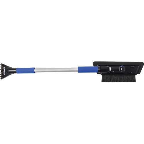 Snow Brush, Telescopic, EVA Foam Blade, 48" Long, Black/Blue EastCoast Offshore Supplies