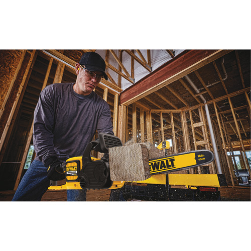 Scie &agrave; chaîne sans fil Flexvolt, 16", &agrave; pile, 60 V EastCoast Offshore Supplies