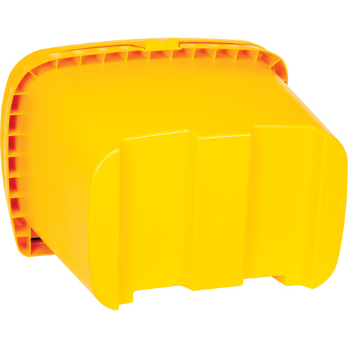 Bacs d'entreposage pour sel & sable, Avec Moraillon, 21" x 27" x 26", 4,24 pi³, Jaune EastCoast Offshore Supplies