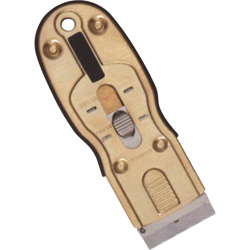 Grattoirs &agrave; lame de rasoir ergonomique, Lame Acier au carbone, Largeur 1-1/2", Manche Caoutchouc EastCoast Offshore Supplies