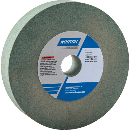 Meules pour rectifieuses d'&eacute;tabli - Meules Gemini, 6" x 1", Arbre de 1" EastCoast Offshore Supplies
