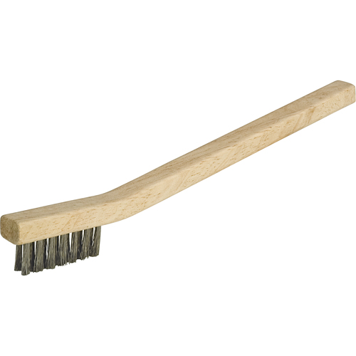 Small Cleaning Industrial-Duty Scratch Brush, Stainless Steel, 3 x 7 Wire Rows, 7-3/4" Long EastCoast Offshore Supplies