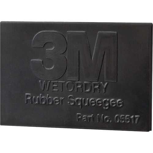 Wetordry Rubber Squeegee, 3", Rubber EastCoast Offshore Supplies
