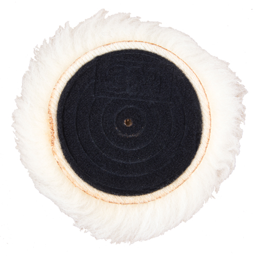 Finesse-it Natural Buffing Pad, 3" Dia., Wool EastCoast Offshore Supplies
