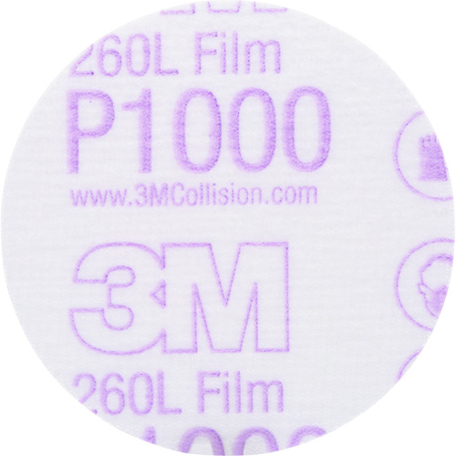 Gold Hookit Disc, 3" Dia., P1000 Grit, Aluminum Oxide, C-Weight EastCoast Offshore Supplies