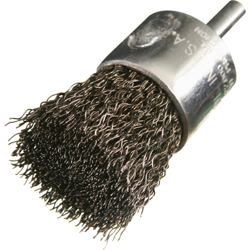 Brosses mont&eacute;es &agrave; fils cr&ecirc;p&eacute;s, 1", Fils 0,005", Tige 1/4" EastCoast Offshore Supplies