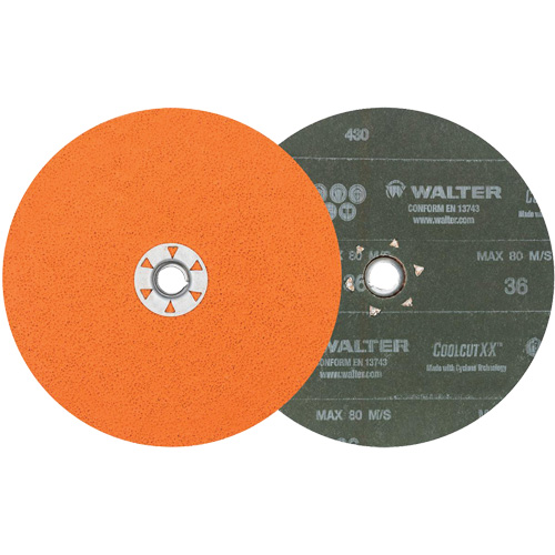 Disque de sablage Coolcut XX, 7" dia., Grain 36, C&eacute;ramique EastCoast Offshore Supplies