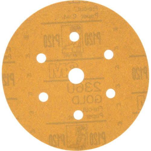 Hookit Dust-Free Sanding Disc, 6" Dia., P120 Grit, Aluminum Oxide, C-Weight EastCoast Offshore Supplies