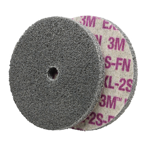 Meule unitaris&eacute;e EXL Scotch-Brite, 6" x 1/4", Arbre de 1/4", Grain de Fin, Oxyde d'aluminium/C&eacute;ramique/Zirconium EastCoast Offshore Supplies