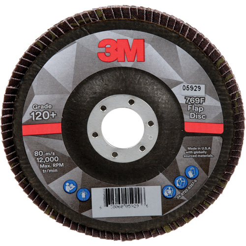 769F Quick Change Flap Disc, 5" x 7/8", Type 29, 120+ Grit, Ceramic EastCoast Offshore Supplies