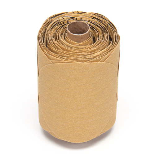 Stikit Gold Paper Disc Roll, 5" Dia., P220 Grit, Aluminum Oxide EastCoast Offshore Supplies