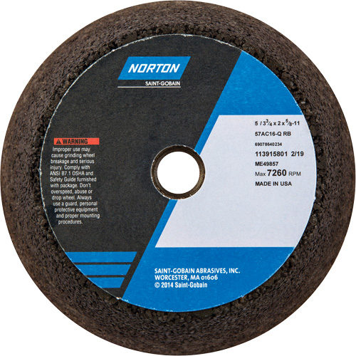 Gemini&reg; Non-Reinforced Portable Snagging Wheel EastCoast Offshore Supplies
