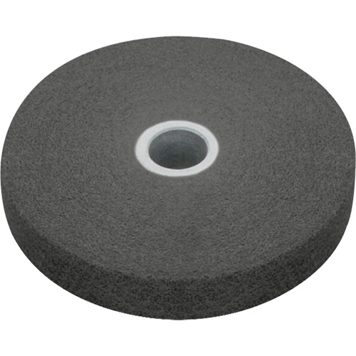 Meule homog&egrave;ne EXL Scotch-Brite, 4" x 1/4", Arbre de 1/4", Grain de Fin, Carbure de silicium EastCoast Offshore Supplies