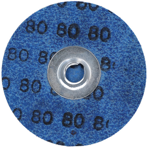 Disques en tissu &agrave; changement rapide Gemini R766/R228, 3" dia., Grain 80, Oxyde d'aluminium EastCoast Offshore Supplies
