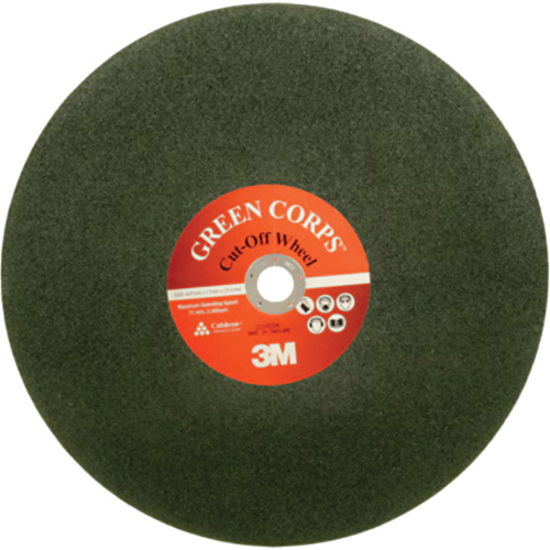 Meule &agrave; d&eacute;couper Green Corps, 16" x C&eacute;ramique, 20 000 Tr/min EastCoast Offshore Supplies