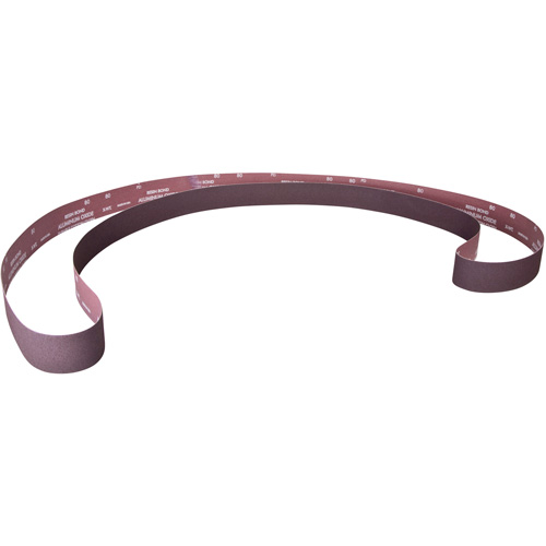 Metalite&reg; Narrow Backstand Sanding Belt, 3" W x 132" L, Aluminum Oxide, 50 Grit EastCoast Offshore Supplies
