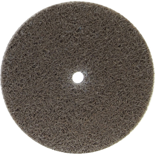 Disque unifi&eacute; non tiss&eacute; Bear-Tex, 3" x 1/4", Arbre de 1/4", Grain de Moyen, Oxyde d'aluminium EastCoast Offshore Supplies