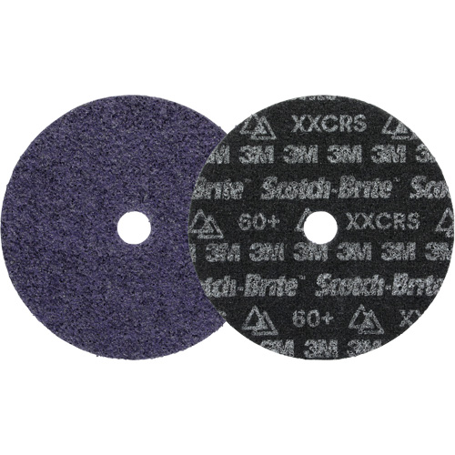 Disque de conditionnement des surfaces de pr&eacute;cision Scotch-Brite, HD-DH, 7" dia., Grain Tr&egrave;s grossier, C&eacute;ramique EastCoast Offshore Supplies