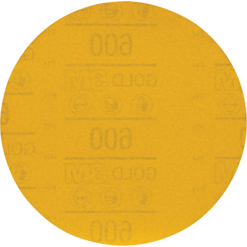 Hookit Gold Abrasive Disc 09260, 6" Dia., 600 Grit, Aluminum Oxide, C-Weight EastCoast Offshore Supplies
