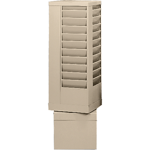 Pr&eacute;sentoirs, Rotatif, 44 fentes, Acier, 14-1/8" la x 14-1/8" p x 48-1/2" h EastCoast Offshore Supplies