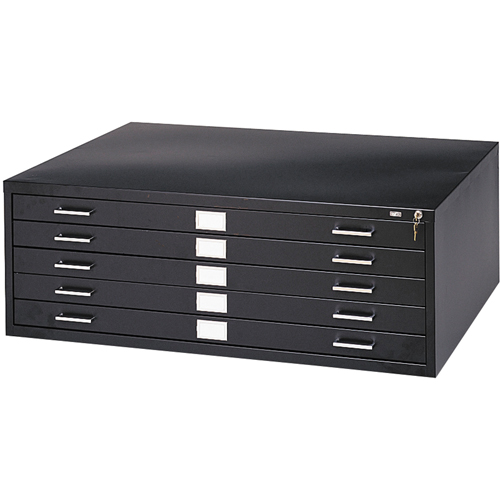 Steel Plan Files, 5 Drawers, 53-3/8" W x 41-3/8" D x 16-1/2" H EastCoast Offshore Supplies