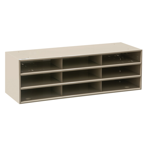 Data Organizers, Stationary, 15 Slots, Steel, 33-3/4" W x 11 5/8" D x 17 3/4" H EastCoast Offshore Supplies