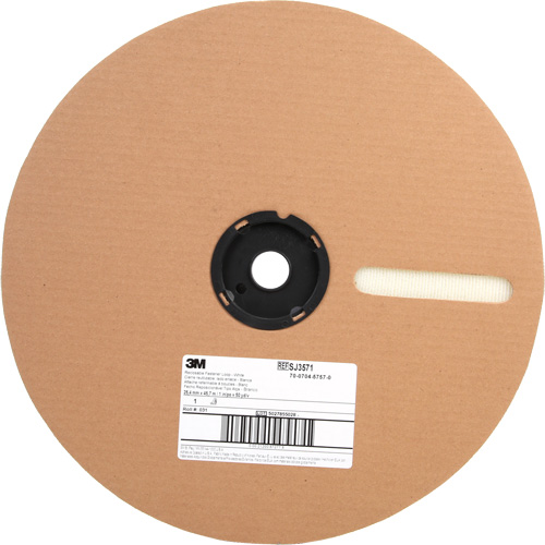 Fastener, Hook, 50 yds x 1", Adhesive, White EastCoast Offshore Supplies