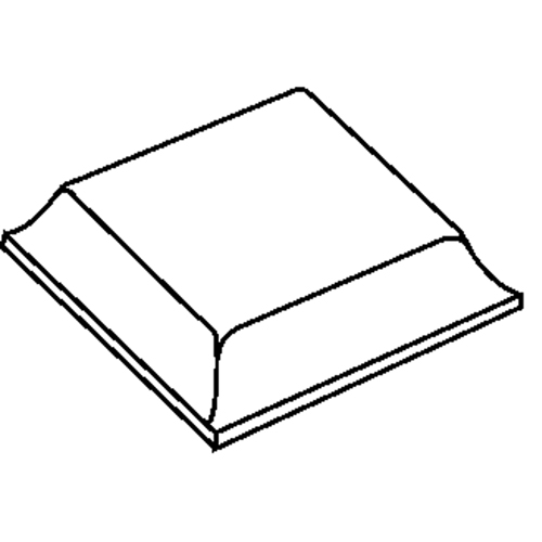 Bumpon Tapered Square Protective Bumpers EastCoast Offshore Supplies