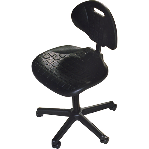 Heavy-Duty Ergonomic Seating, Polyurethane, Black, 250 lbs. Capacity EastCoast Offshore Supplies