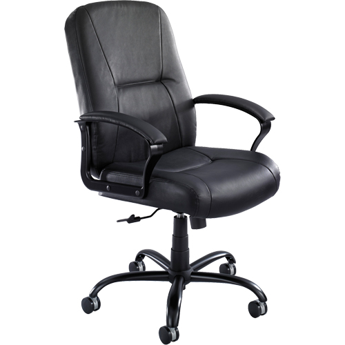 Serenity Big & Tall Chair, Leather, Black, 500 lbs. Capacity EastCoast Offshore Supplies