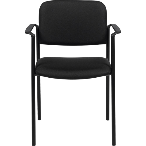 Chaises empilables, Tissu, Hauteur 32", Capacit&eacute; 300 lb, Noir EastCoast Offshore Supplies